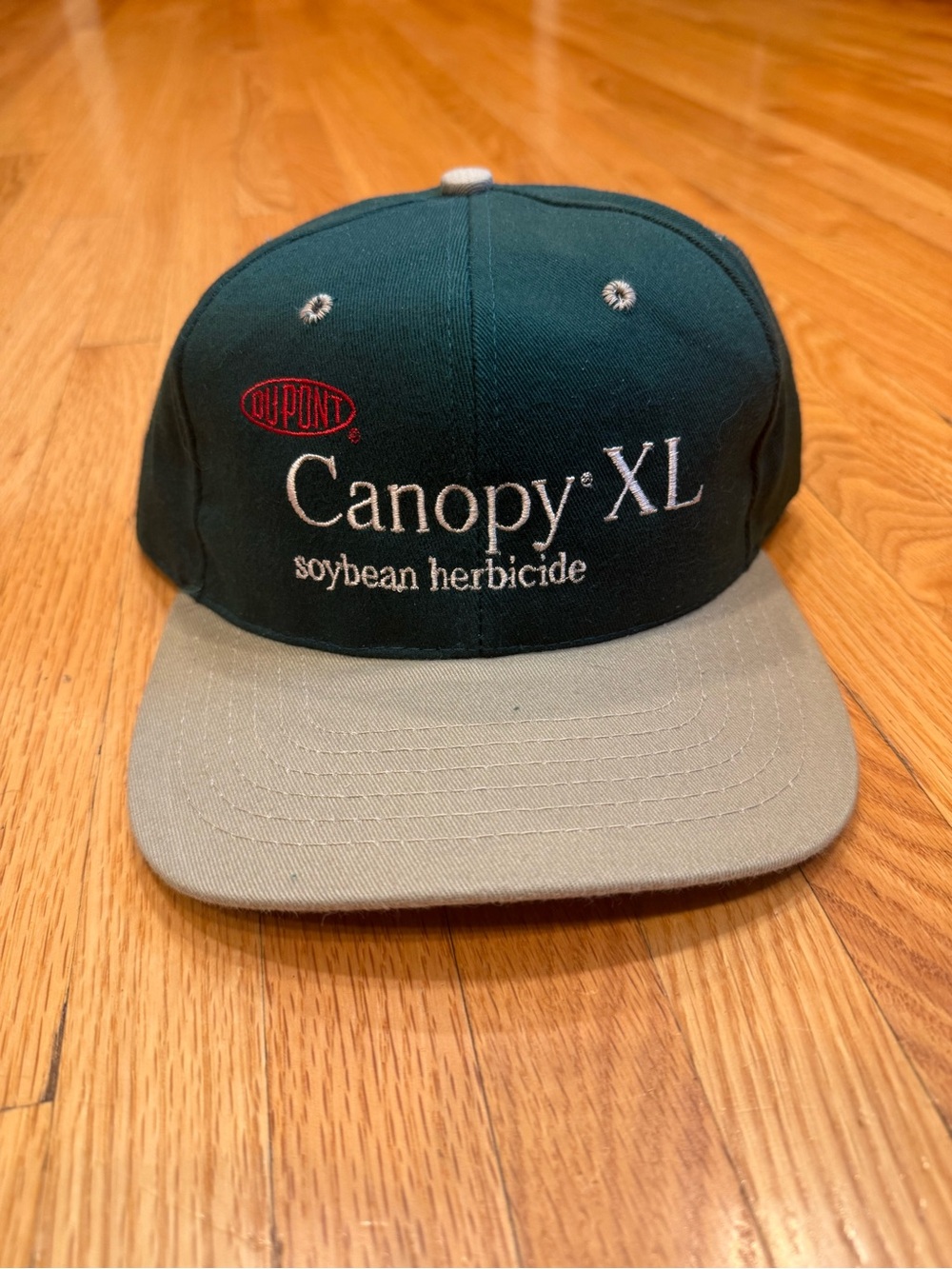 Canopy XL Soybean Herbicide Green and Tan Hat